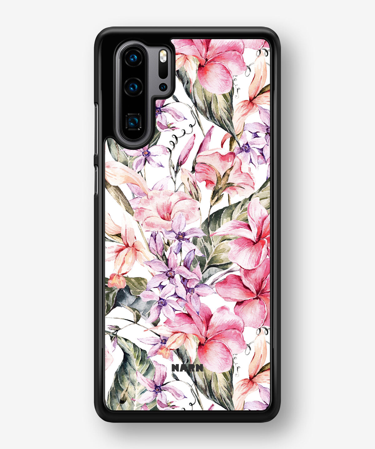 Huawei P30 Pro Hard Case – Watercolor Flowers - View 1