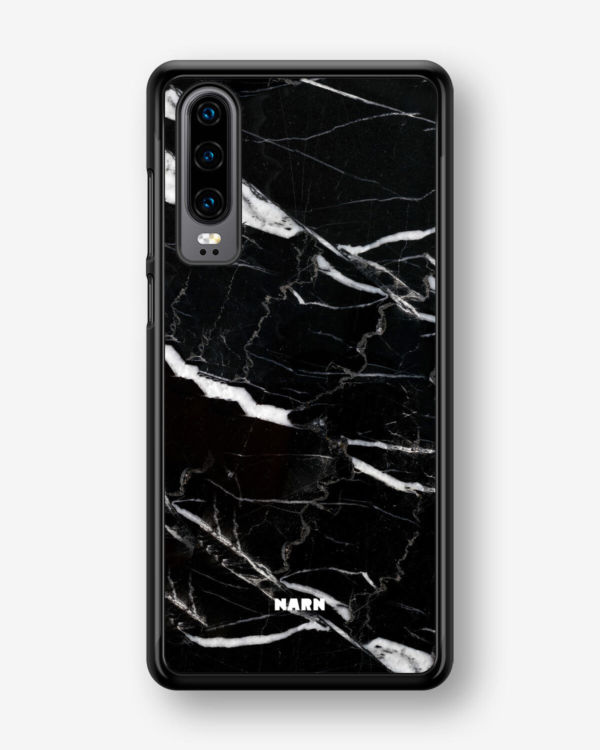 Huawei P30 Hard Case – Black Marble - View 1