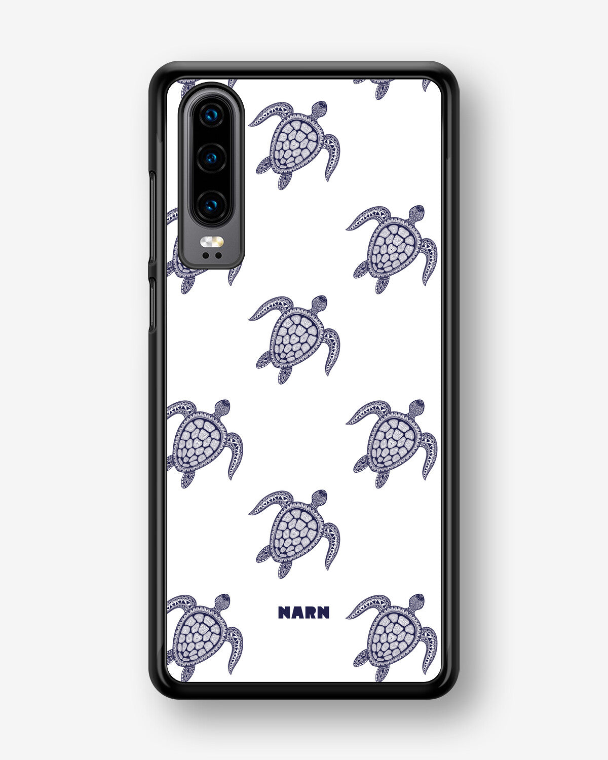 Huawei P30 Hard Case – Blue Turtles - View 1