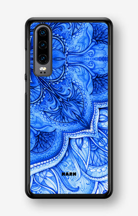 Huawei P30 Hard Case – Blue Vintage - View 1
