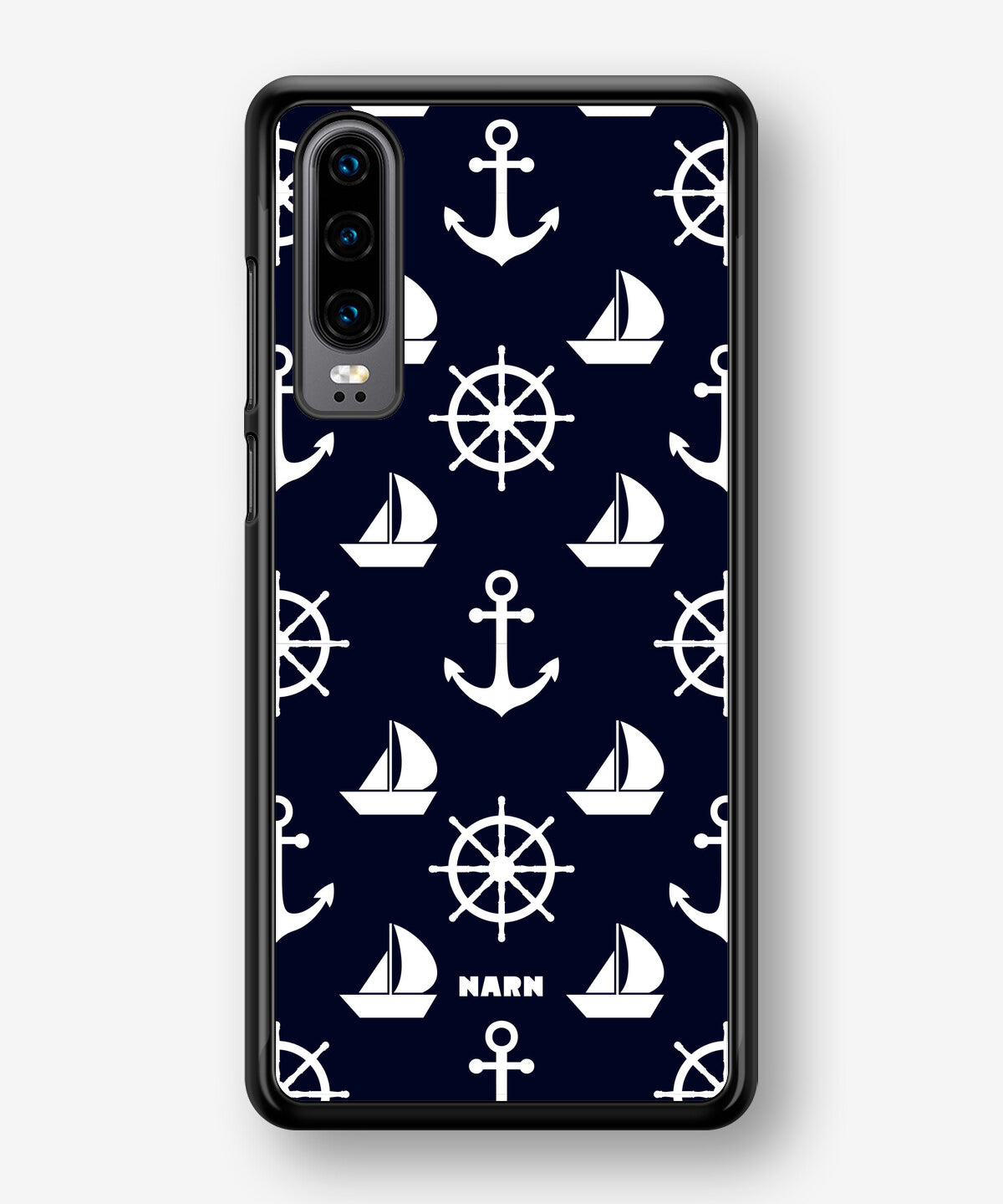 Huawei P30 Hard Case – Deep Blue Voyage - View 1
