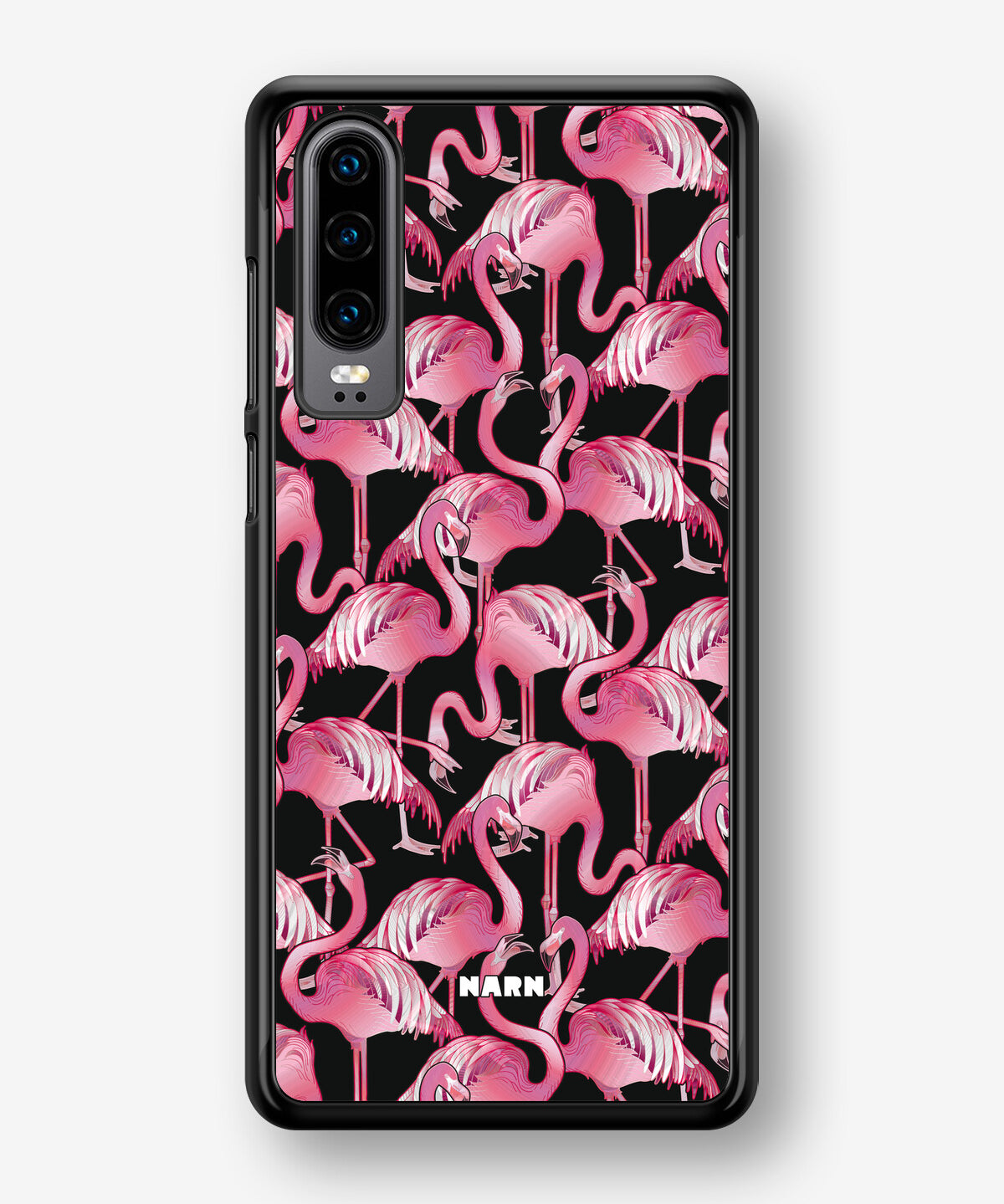 Huawei P30 Hard Case – Flamingos - View 1