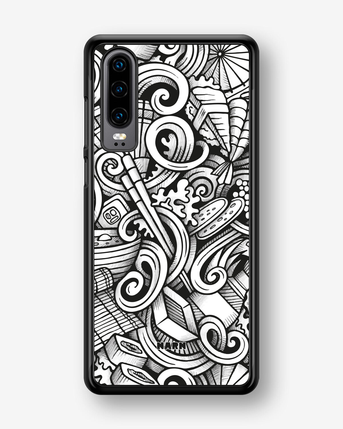Huawei P30 Hard Case – Japanese Pattern - View 1