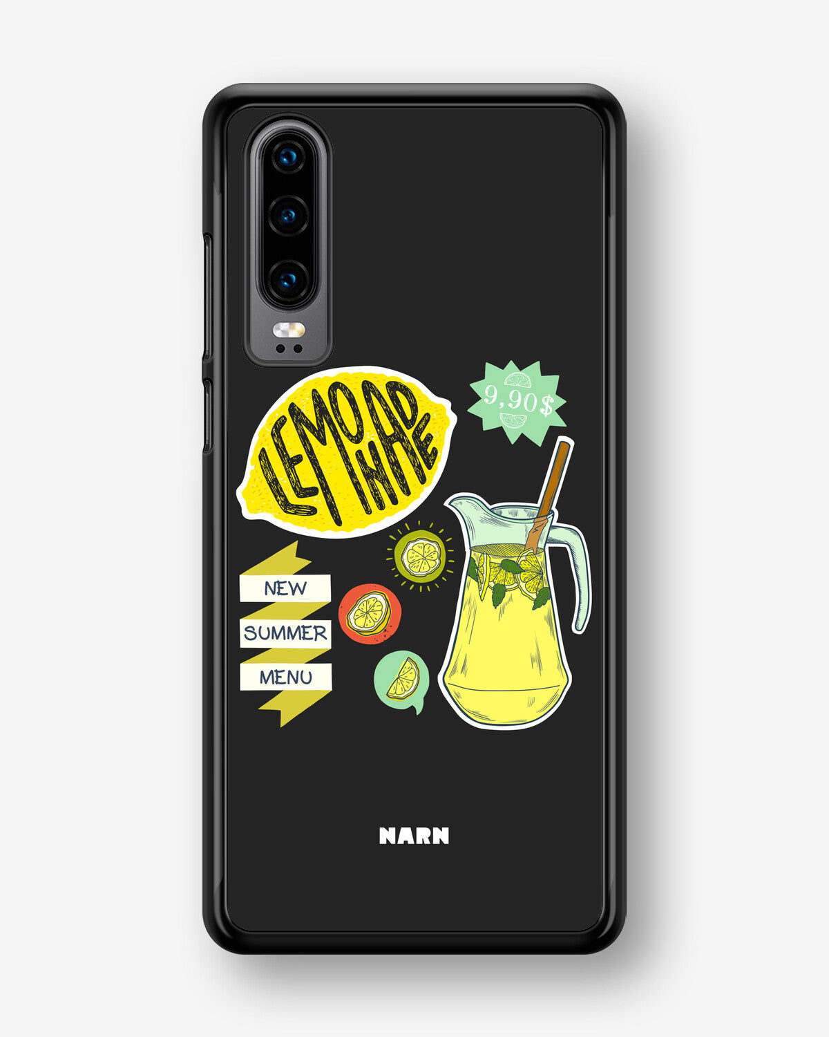 Huawei P30 Hard Case – Lemon Summer - View 1