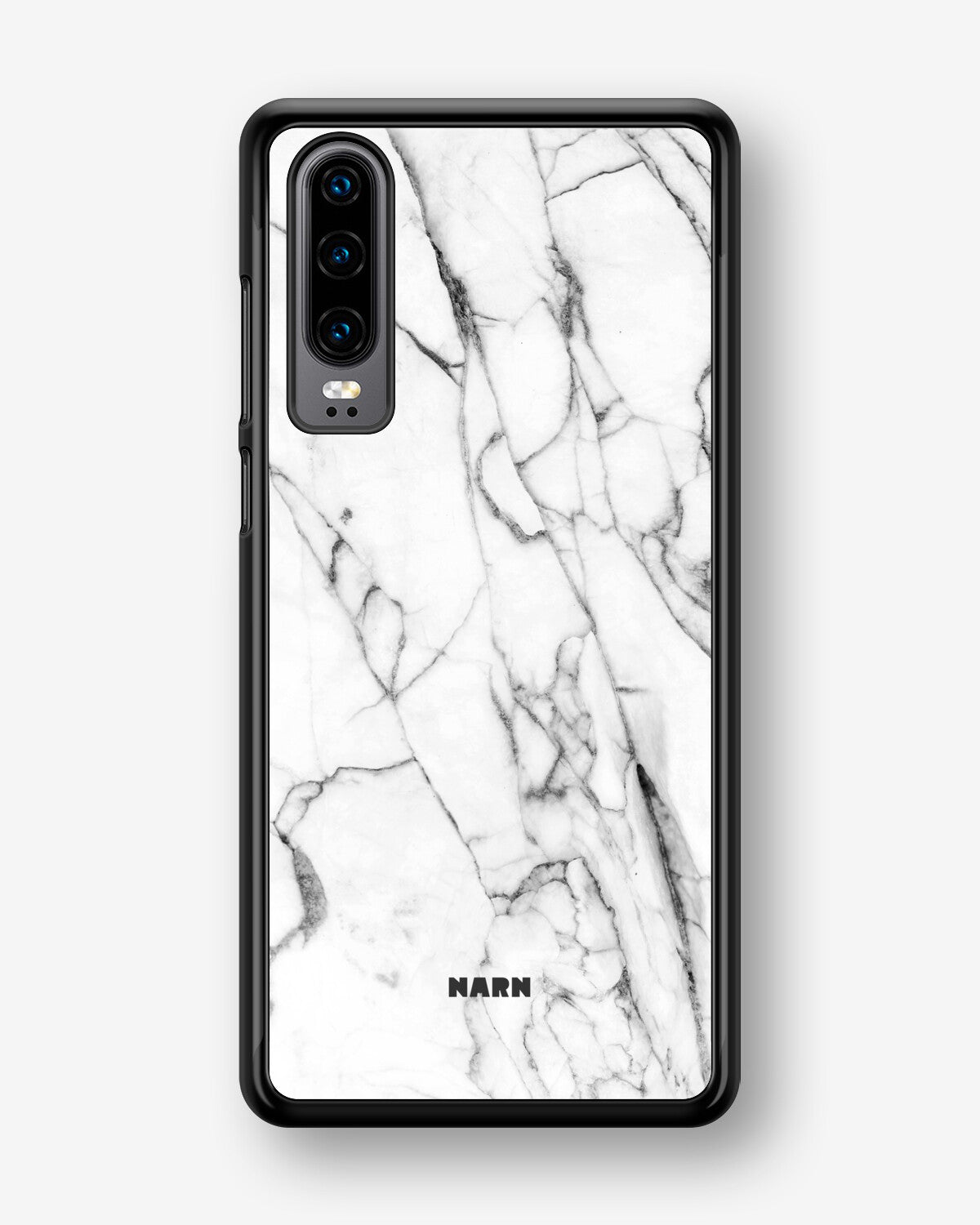 Huawei P30 Hard Case – Milky Marble - View 1