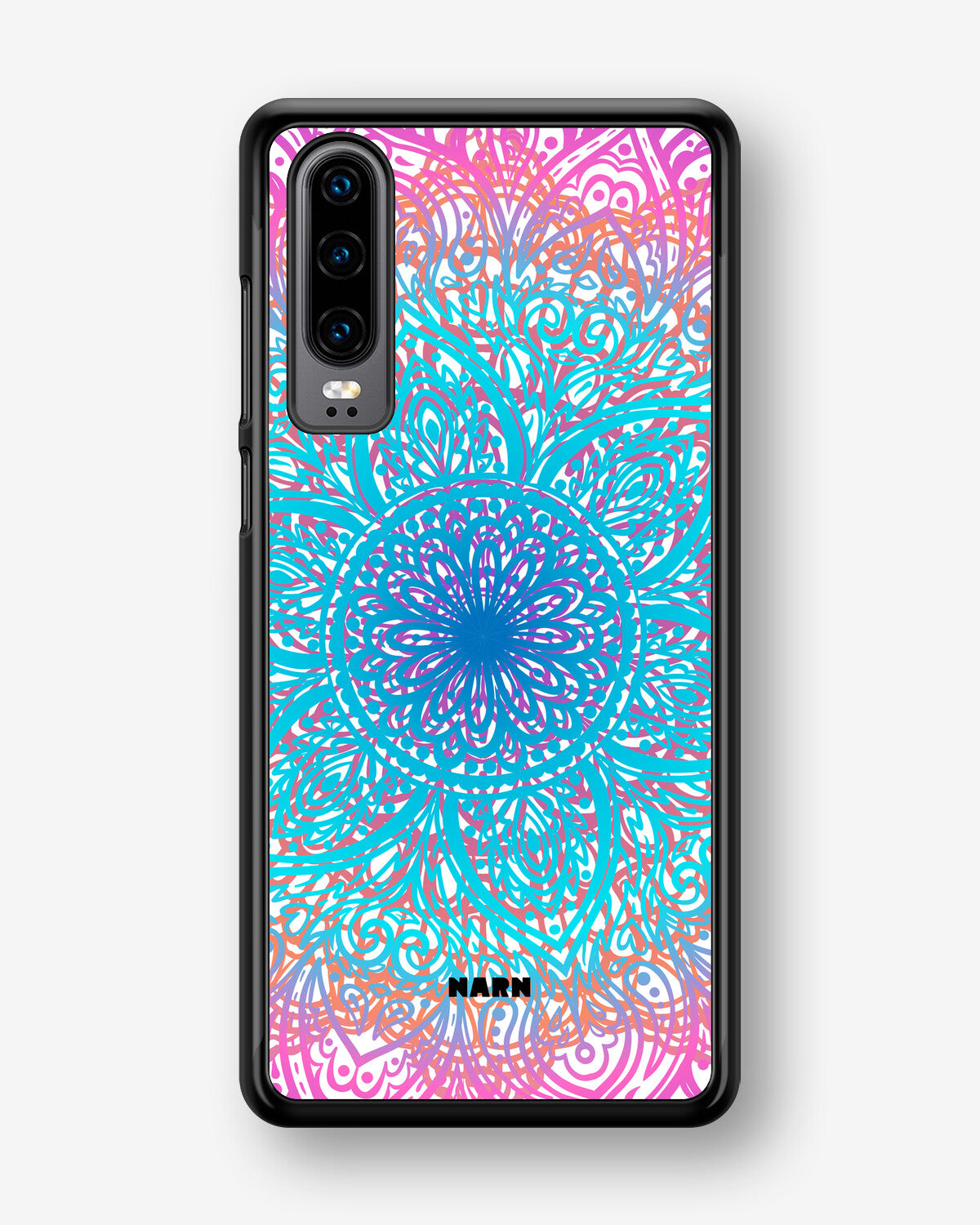 Huawei P30 Hard Case – Pastel Mandala - View 1
