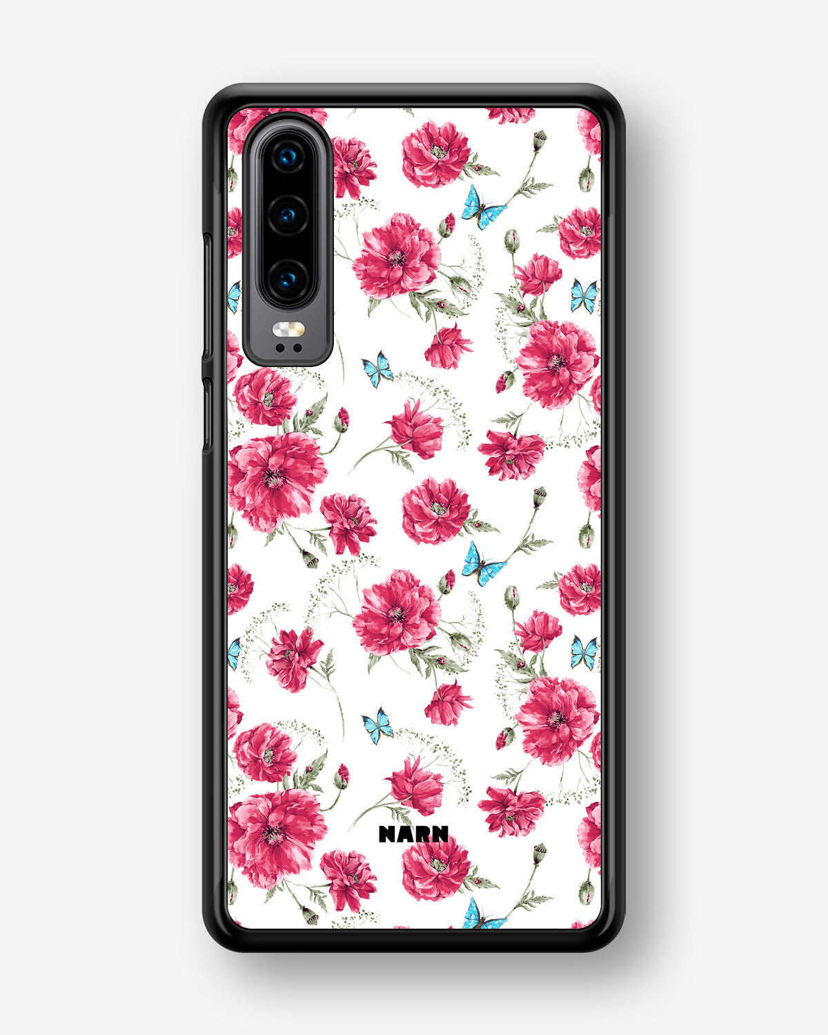 Huawei P30 Hard Case – Poppies in Bloom - View 1