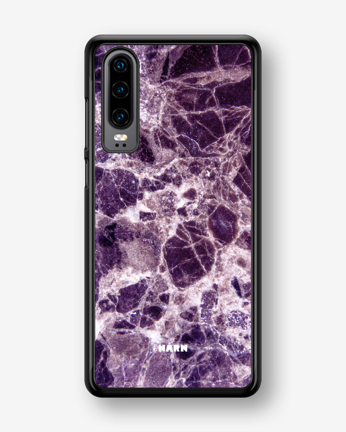 Huawei P30 Hard Case – Purple Marble - View 1