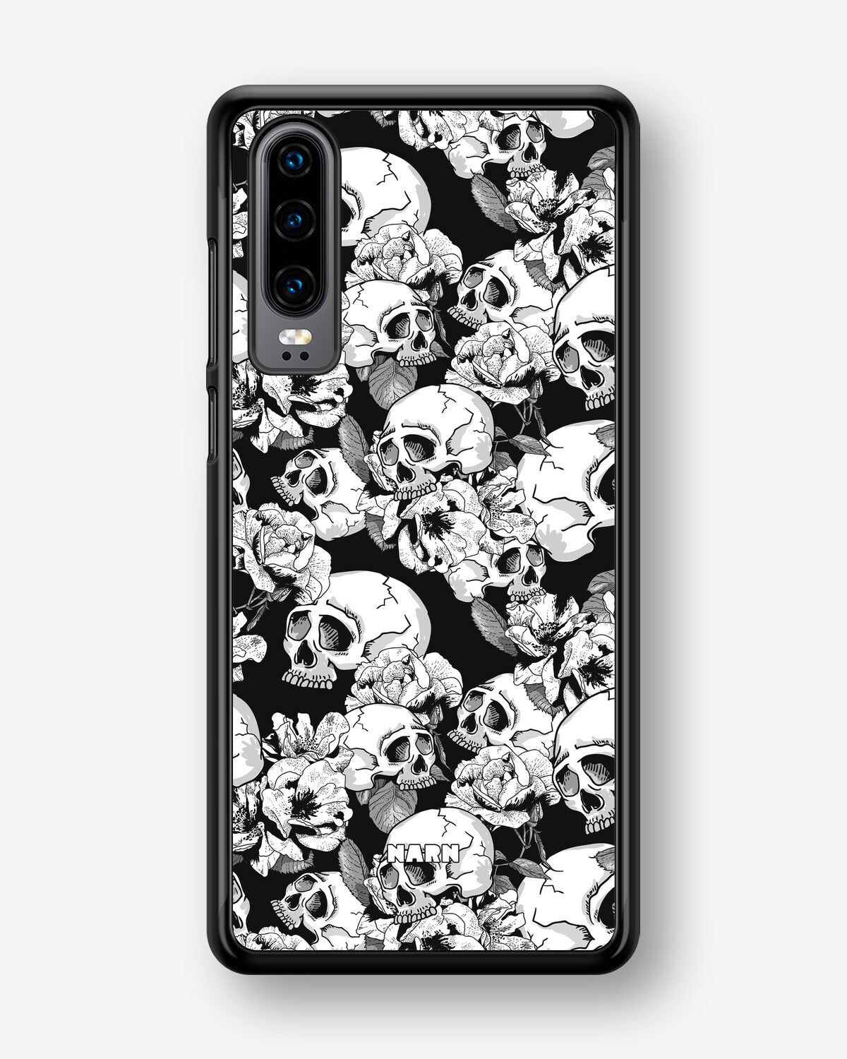 Huawei P30 Hard Case – Skull Garden - View 1