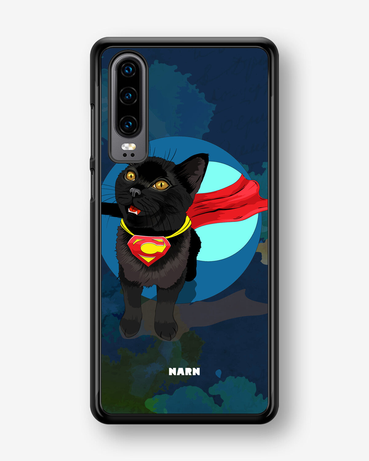 Huawei P30 Hard Case – Super Cat - View 1