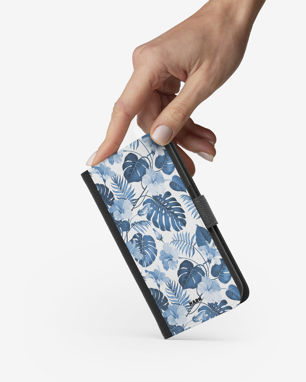 Huawei Y6 2019 Wallet Case - Blue Tropics - View 2