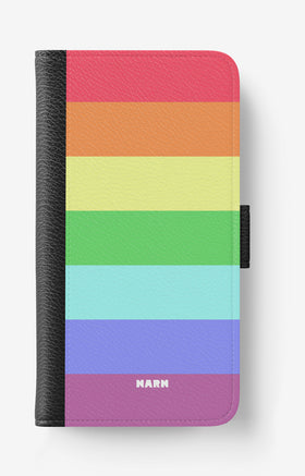 Huawei Y6 2019 Wallet Case - Color Symphony - View 1