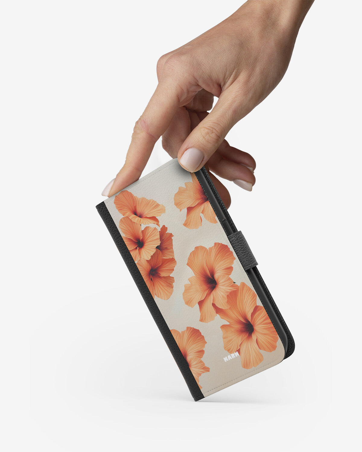 Huawei Y6 2019 Wallet Case - Hibiscus Dreams - View 2