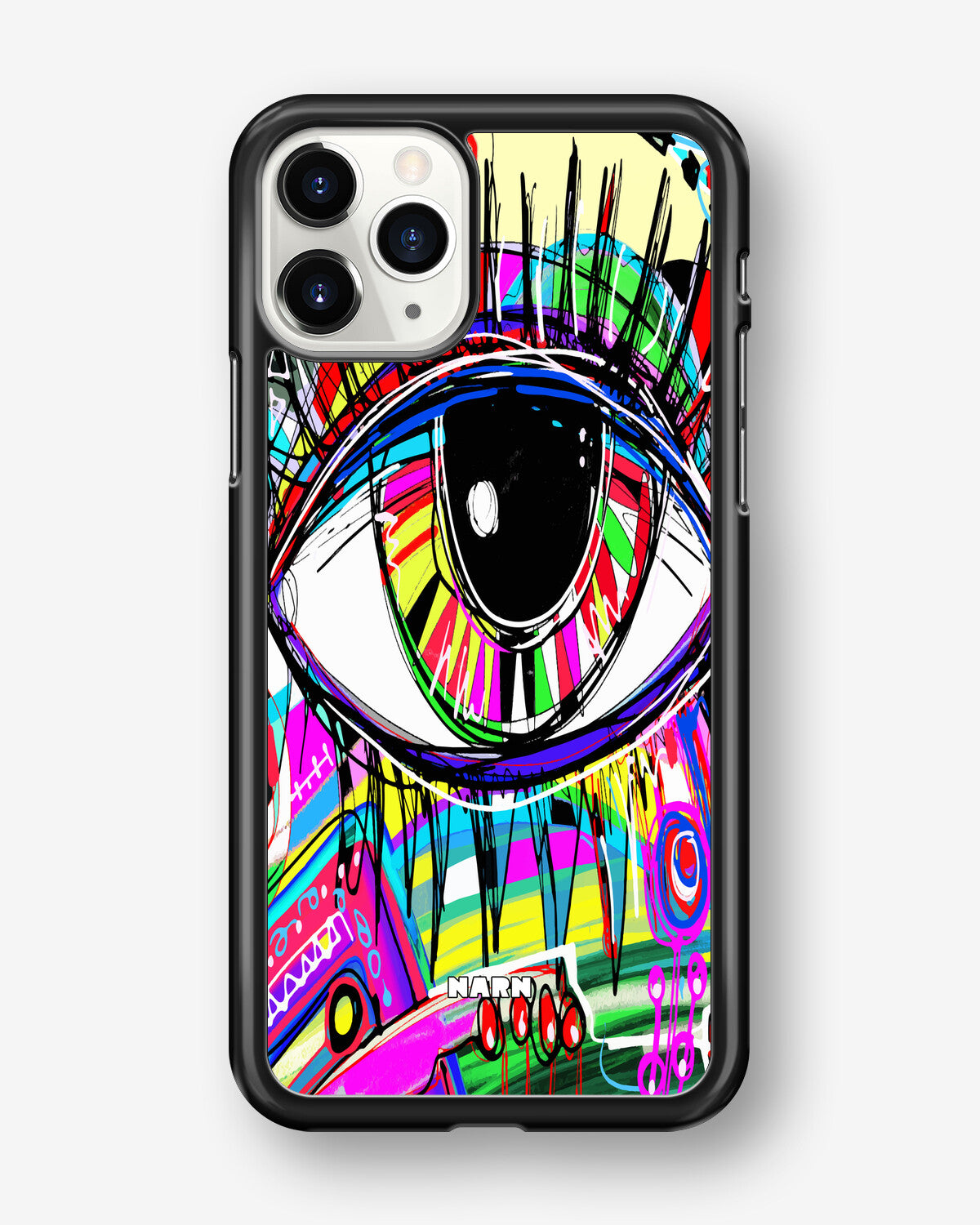 iPhone 11 Pro MAX Hard Case – Abstract Eye - View 1