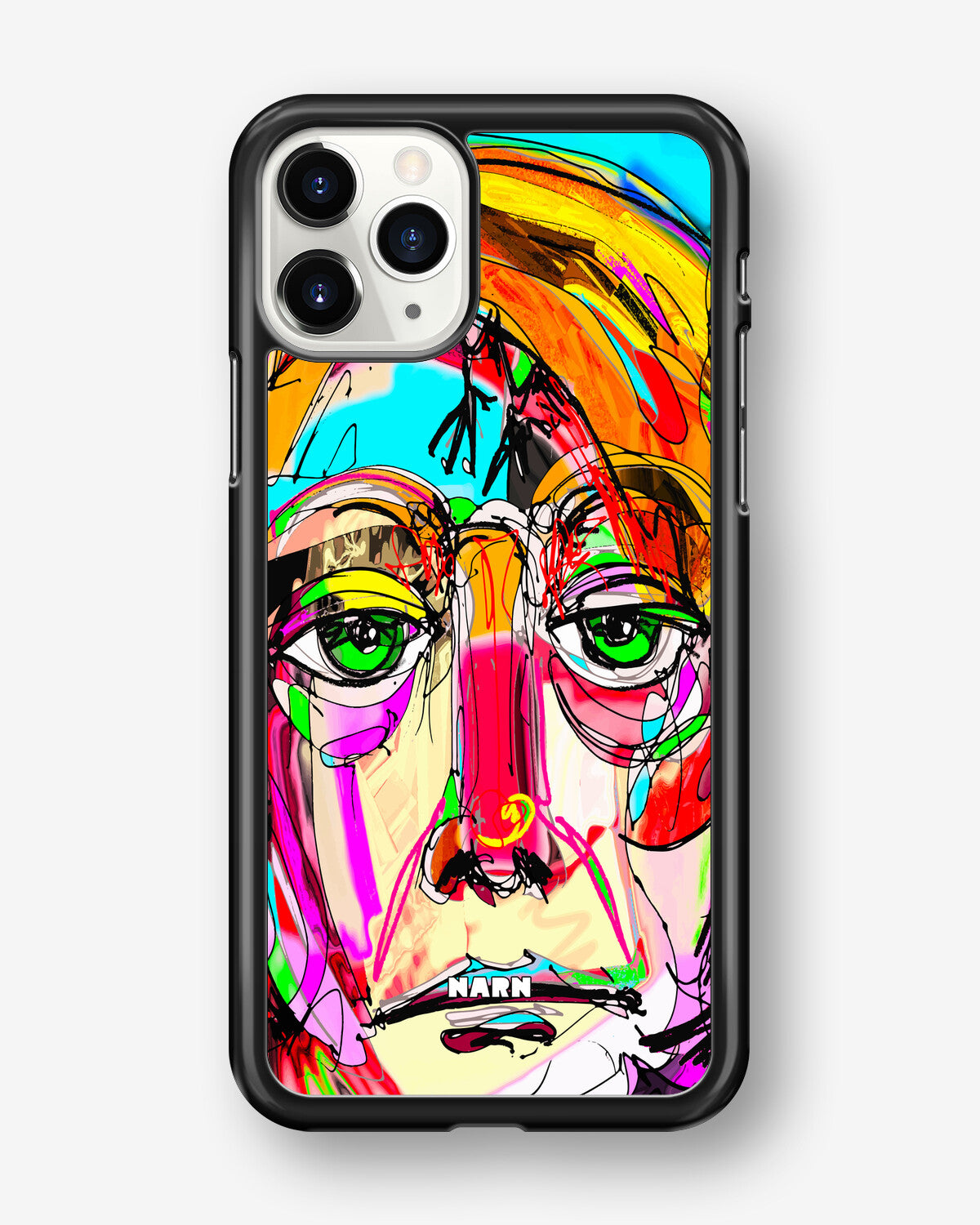iPhone 11 Pro MAX Hard Case – Abstract Portrait - View 1