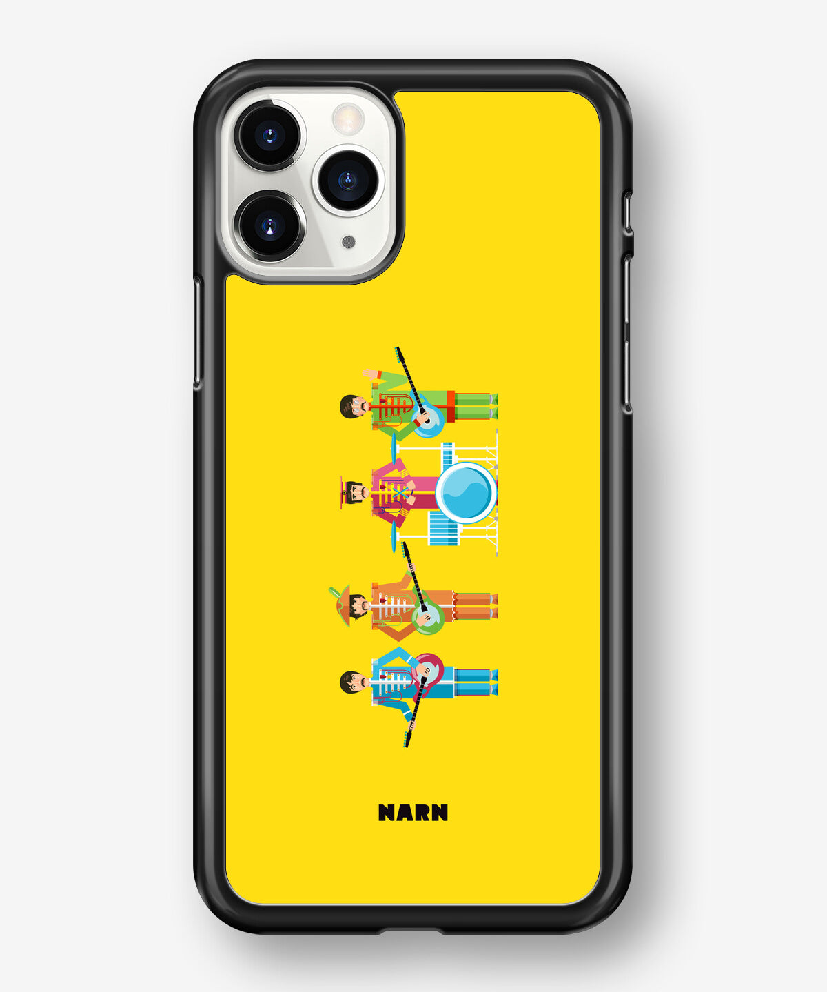 iPhone 11 Pro MAX Hard Case – Beatles Yellow - View 1