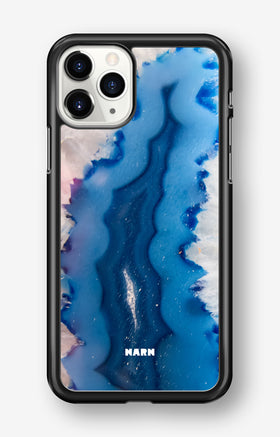 iPhone 11 Pro MAX Hard Case – Blue Agate - View 1