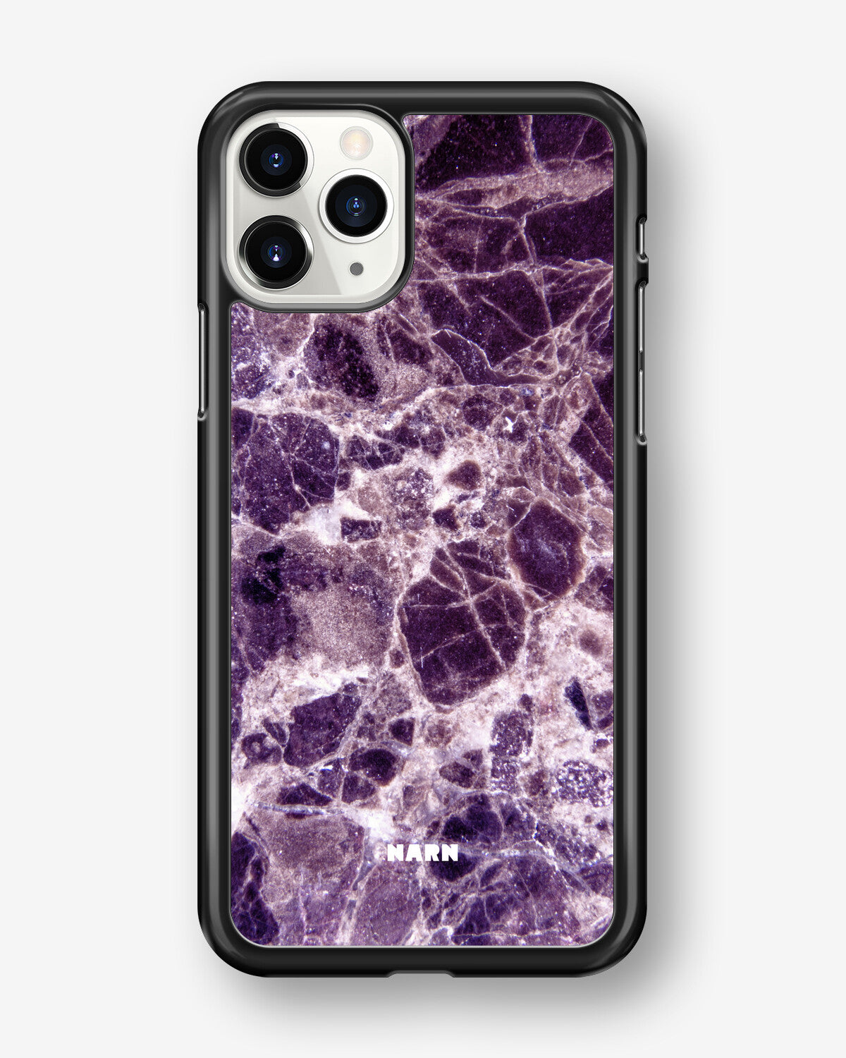 iPhone 11 Pro MAX Hard Case – Purple Marble - View 1