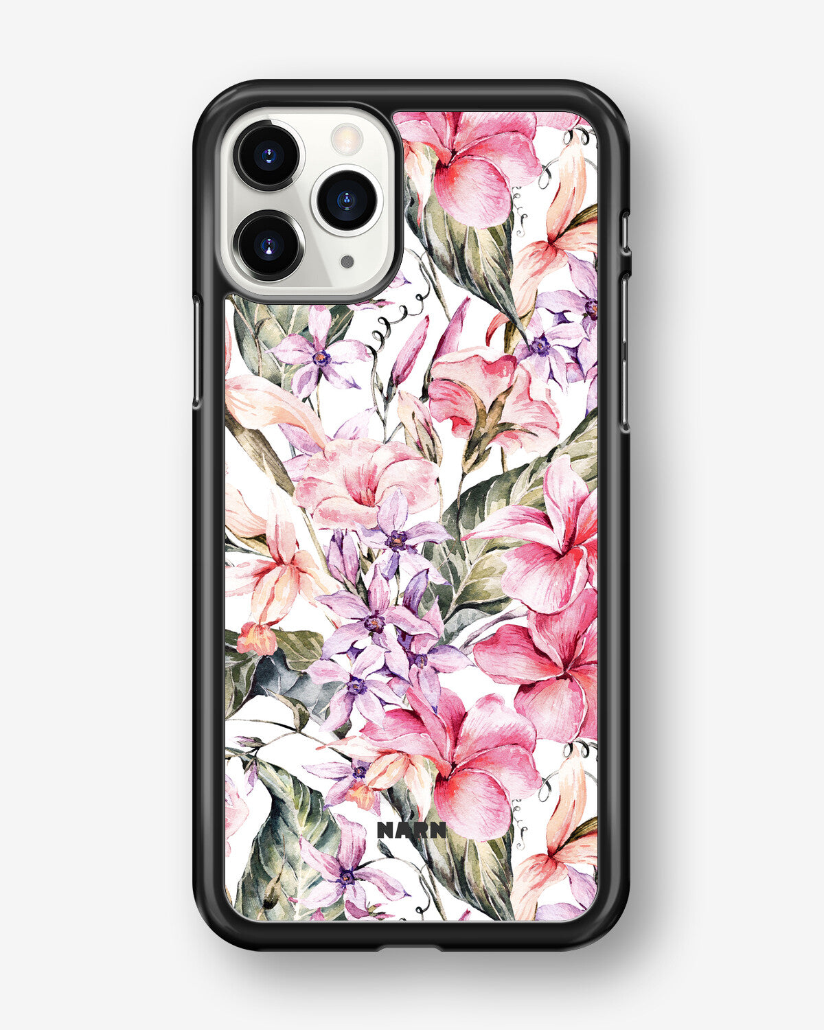 iPhone 11 Pro MAX Hard Case – Watercolor Flowers - View 1