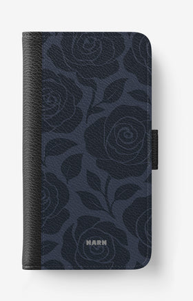 iPhone 12 / iPhone 12 Pro Wallet Case - Midnight Rose - View 1