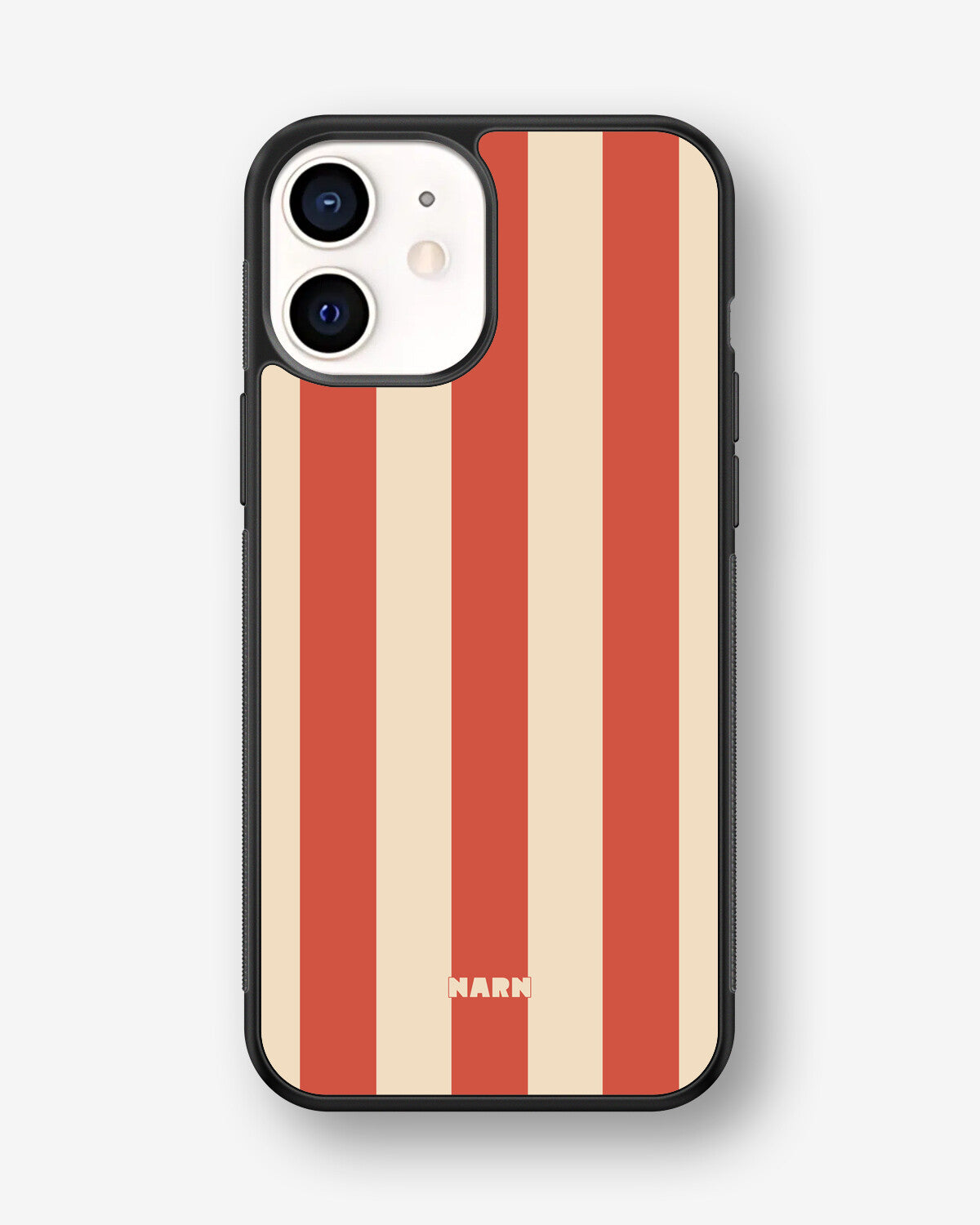 iPhone 12 Mini Hard Case – Sunset Stripes - View 1