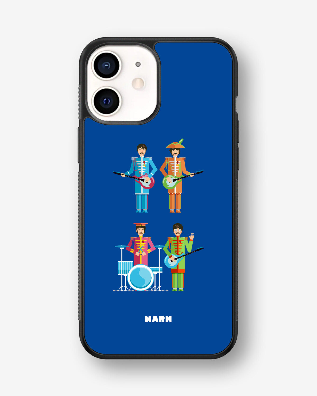 iPhone 12 Mini Hard Case – Beatles Blue - View 1
