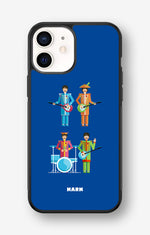 iPhone 12 Mini Hard Case – Beatles Blue - View 1