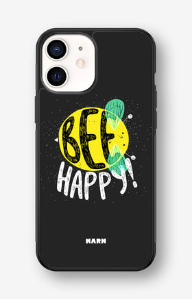 iPhone 12 Mini Hard Case – BEE Happy - View 1