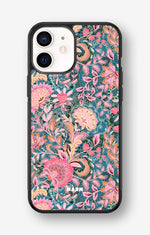 iPhone 12 Mini Hard Case – Fantasy Flowers - View 1