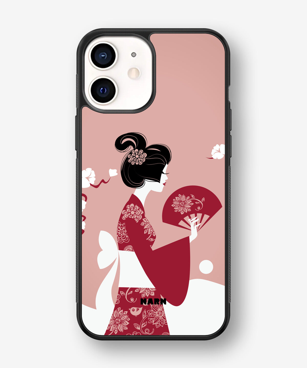 iPhone 12 Mini Hard Case – Geisha - View 1
