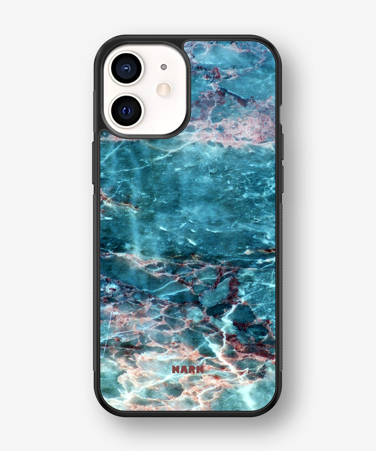 iPhone 12 Mini Hard Case – Icy Marble - View 1