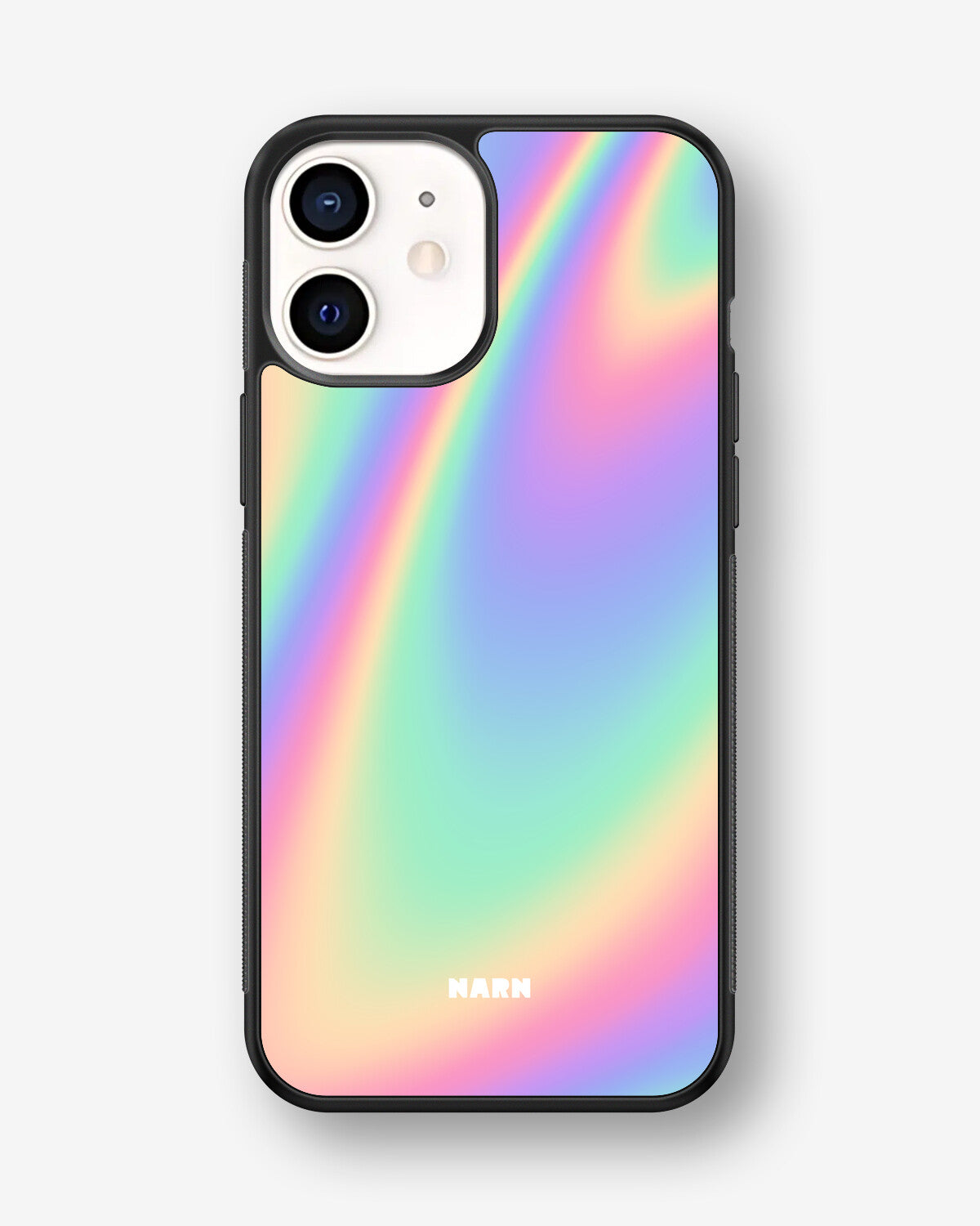 iPhone 12 Mini Hard Case – Rainbow Haze - View 1
