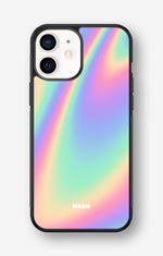 iPhone 12 Mini Hard Case – Rainbow Haze - View 1