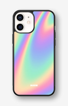 iPhone 12 Mini Hard Case – Rainbow Haze - View 1