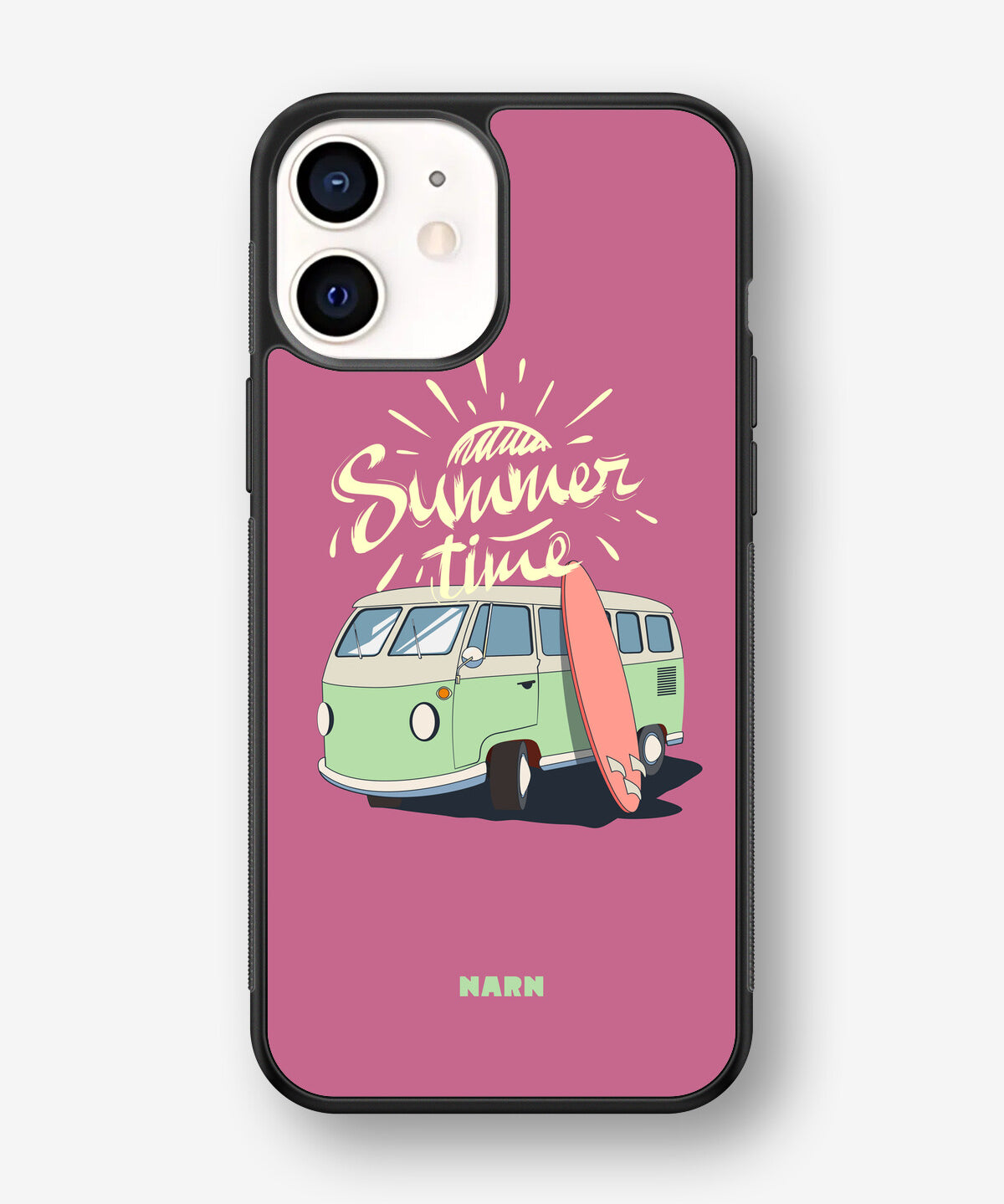 iPhone 12 Mini Hard Case – Summer Van - View 1