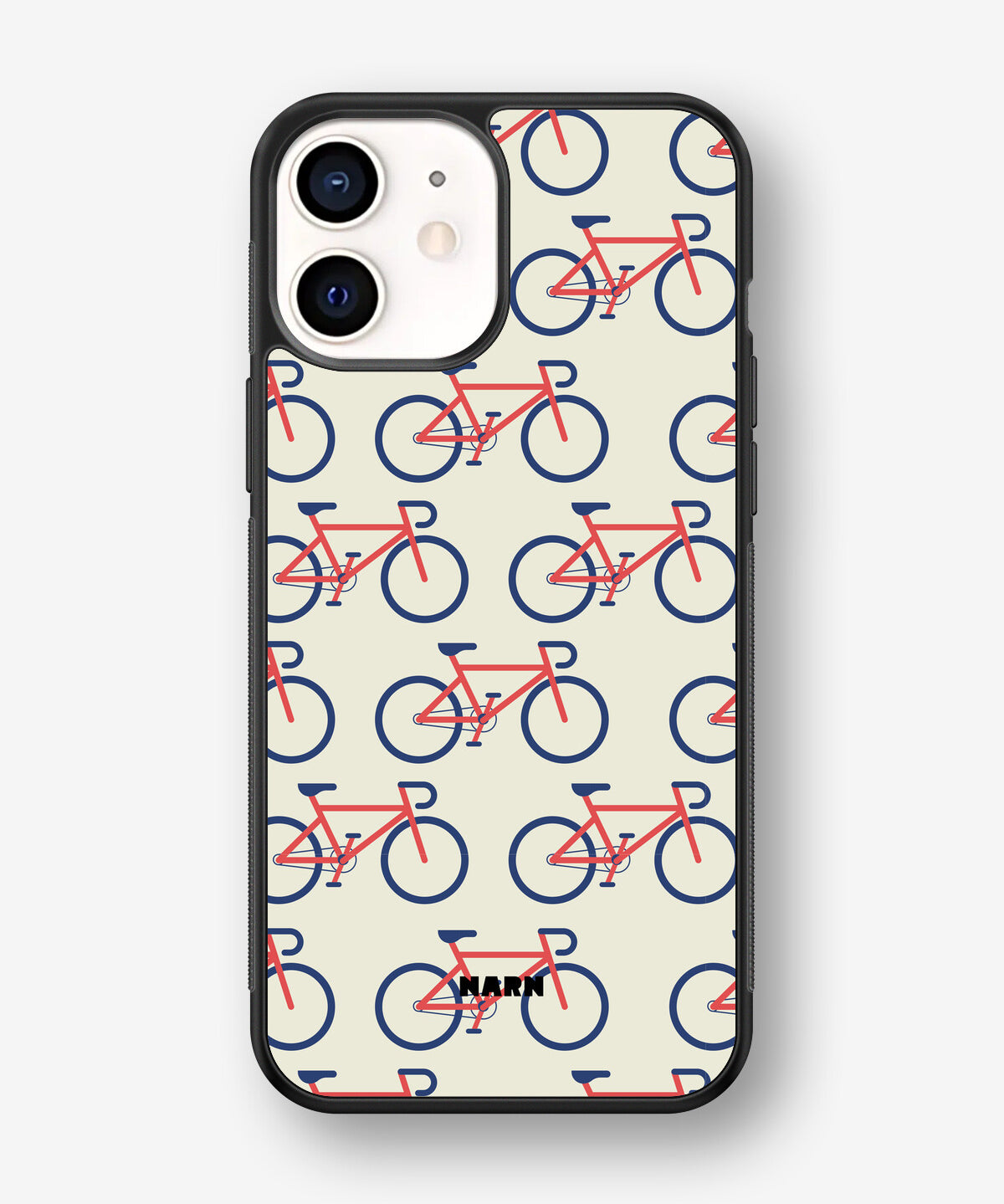 iPhone 12 Mini Hard Case – Vintage Bicycle - View 1