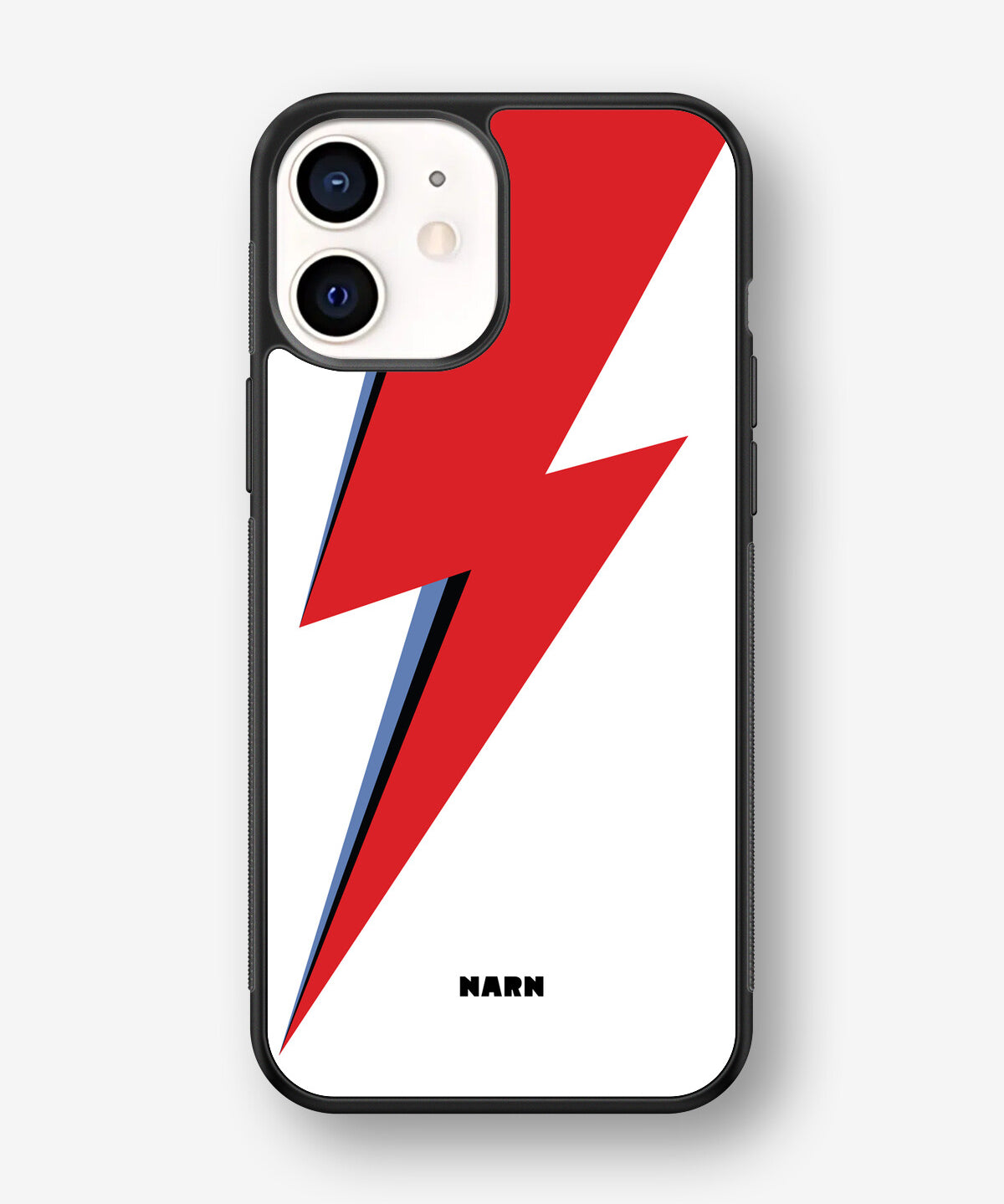 iPhone 12 Mini Hard Case – White Bowie  - View 1