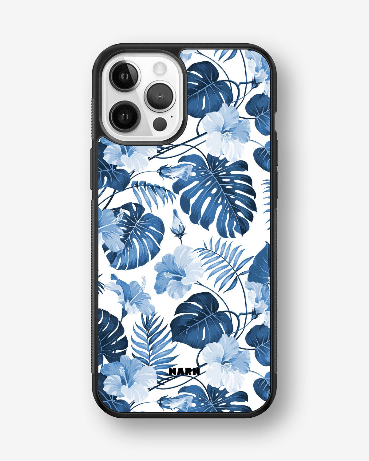 iPhone 12 Pro Max Hard Case – Blue Tropics - View 1