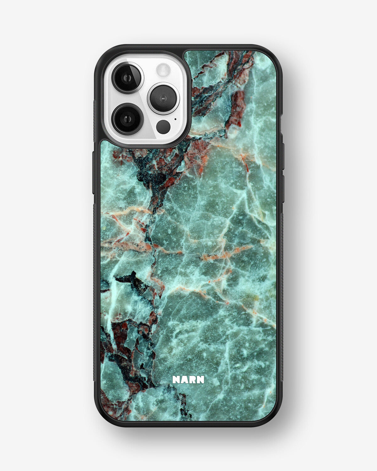 iPhone 12 Pro Max Hard Case – Green Marble - View 1