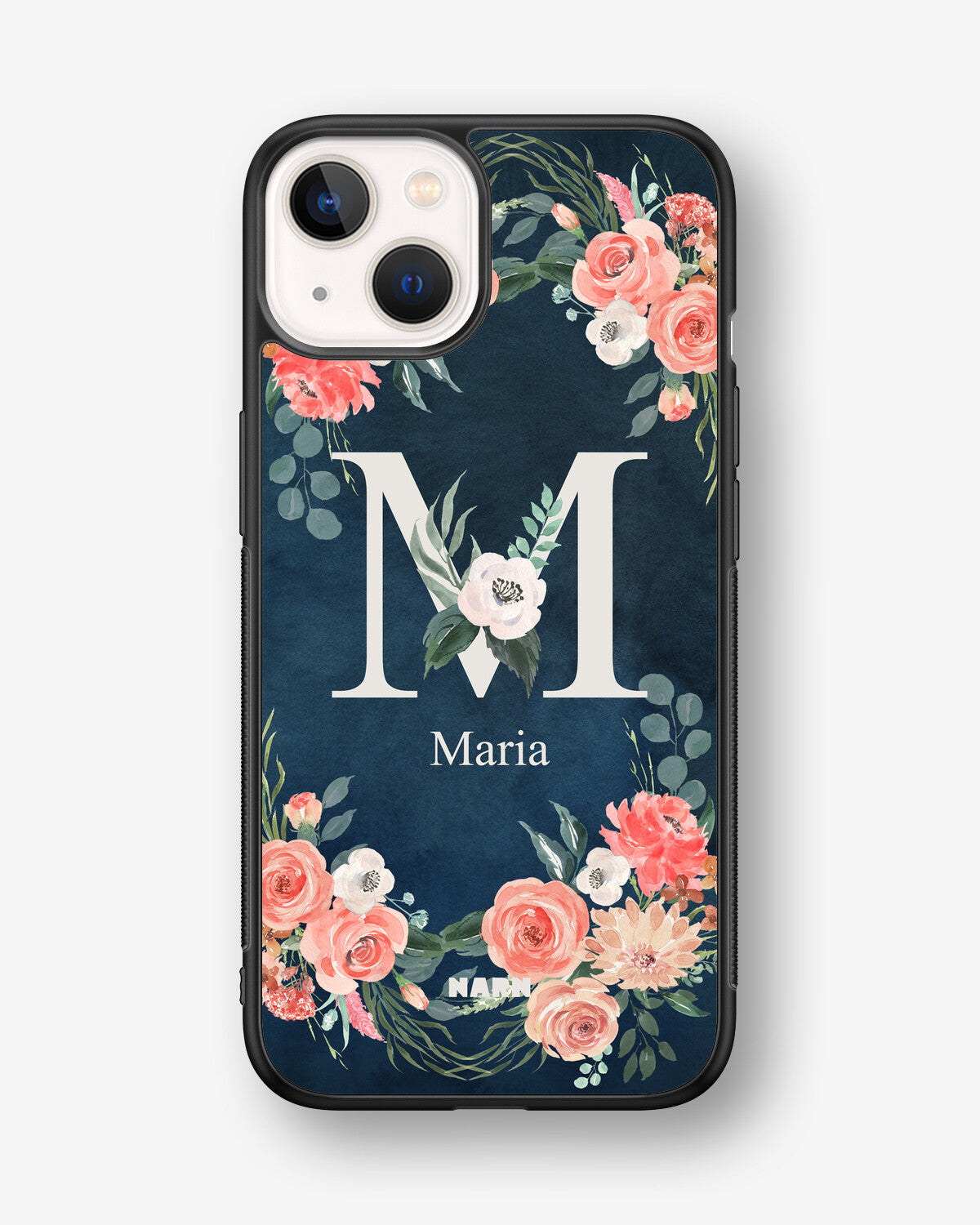 iPhone 13 Mini Hard Case – Custom - Floral - View 1