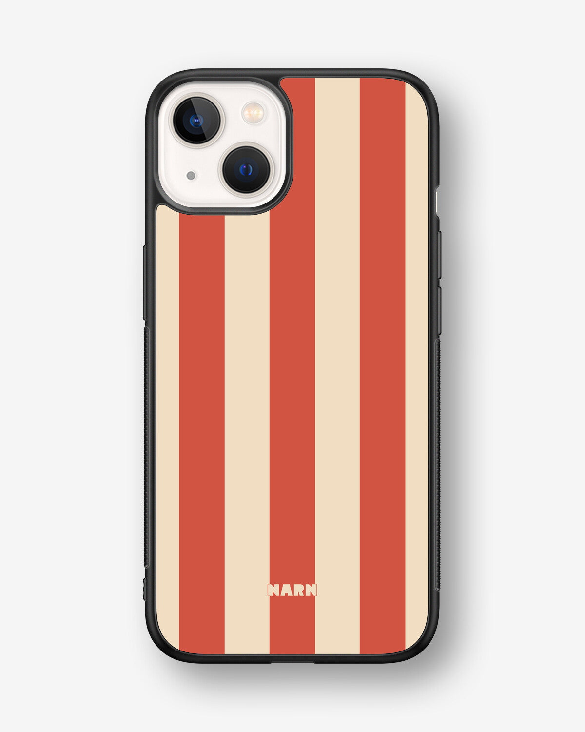 iPhone 13 Mini Hard Case – Sunset Stripes - View 1