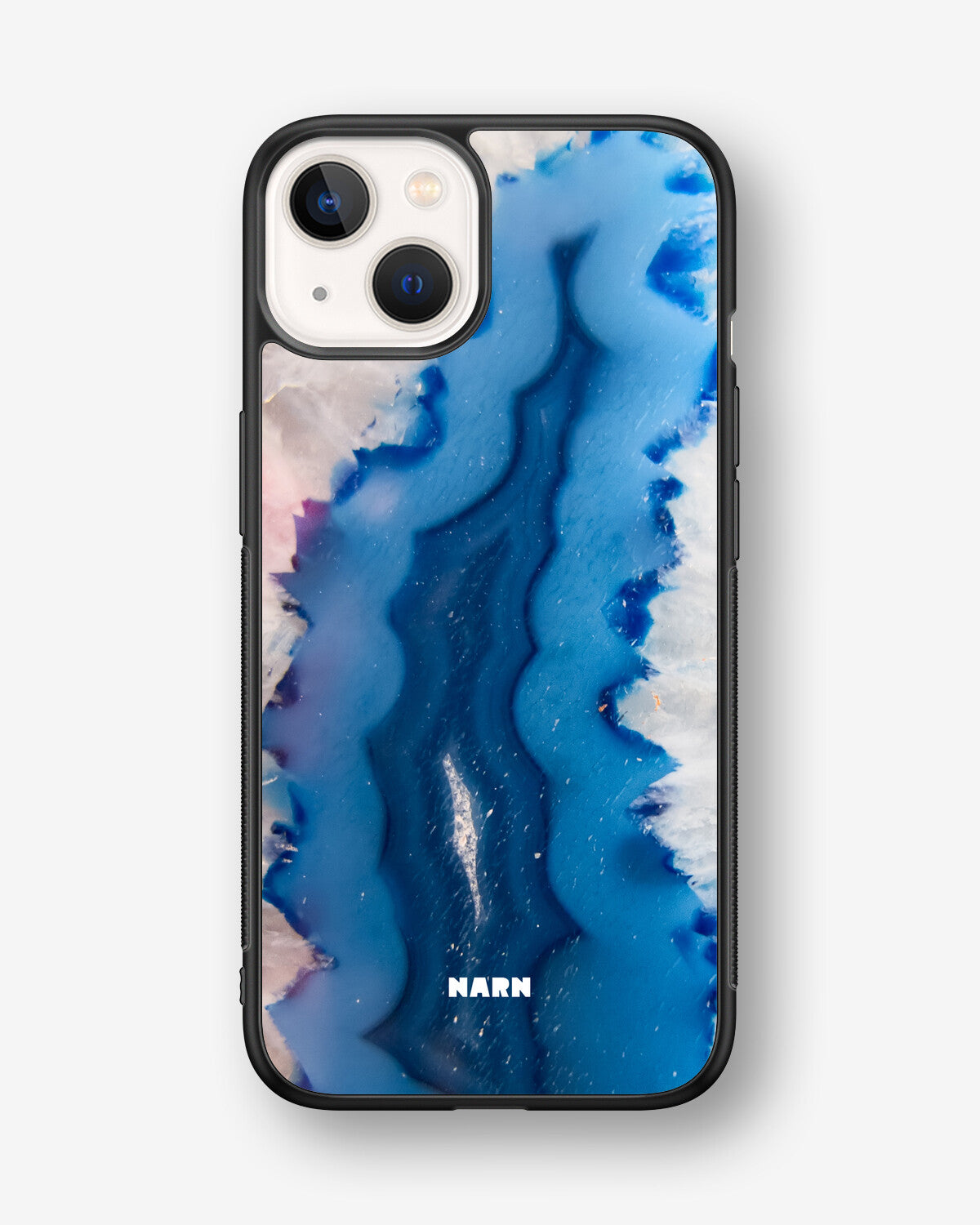 iPhone 13 Mini Hard Case – Blue Agate - View 1