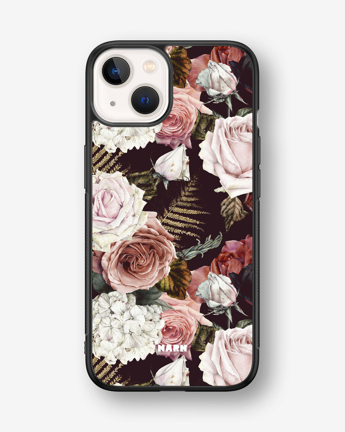iPhone 13 Mini Hard Case – Midnight Roses - View 1