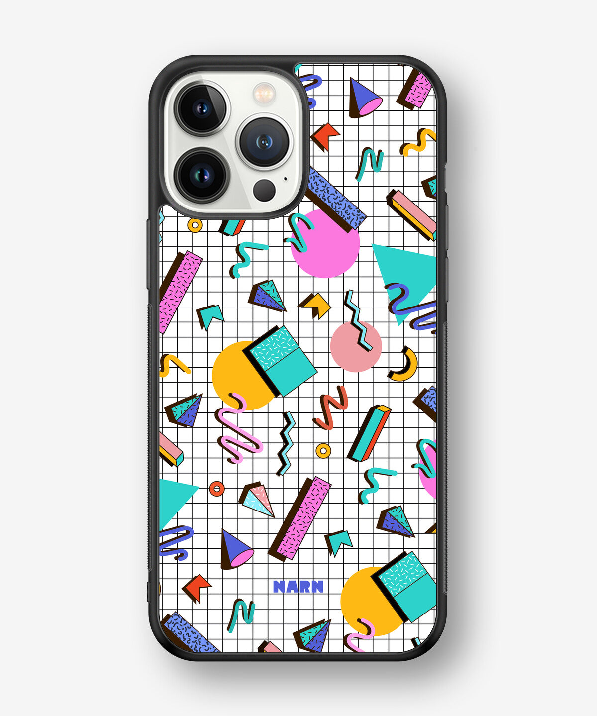 iPhone 13 Pro Max Hard Case – 80s Memphis - View 1