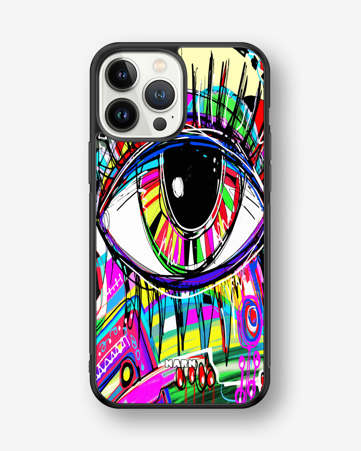 iPhone 13 Pro Max Hard Case – Abstract Eye - View 1