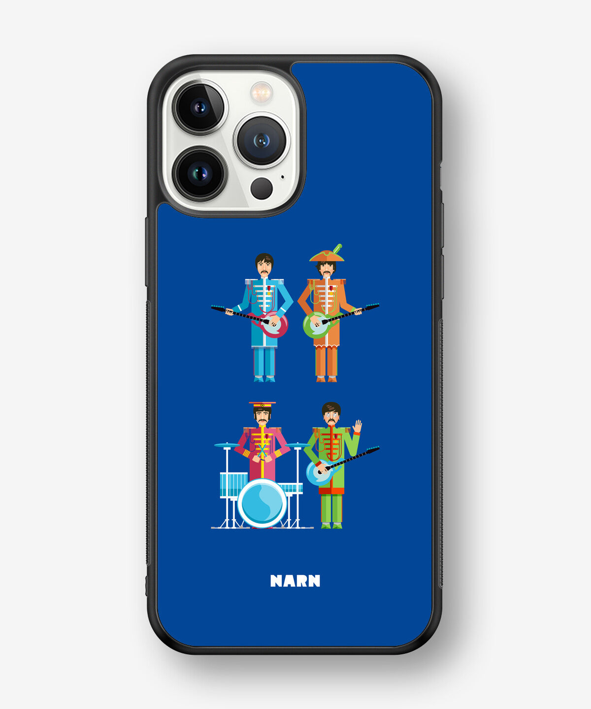 iPhone 13 Pro Max Hard Case – Beatles Blue - View 1
