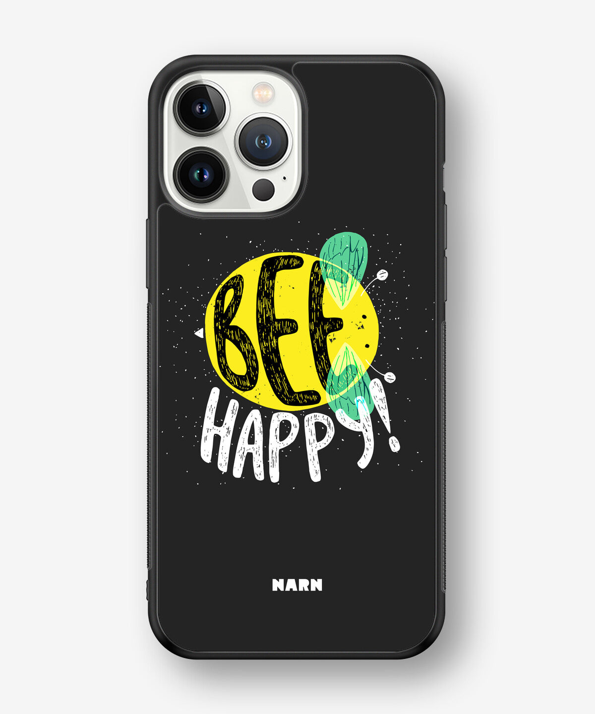 iPhone 13 Pro Max Hard Case – BEE Happy - View 1