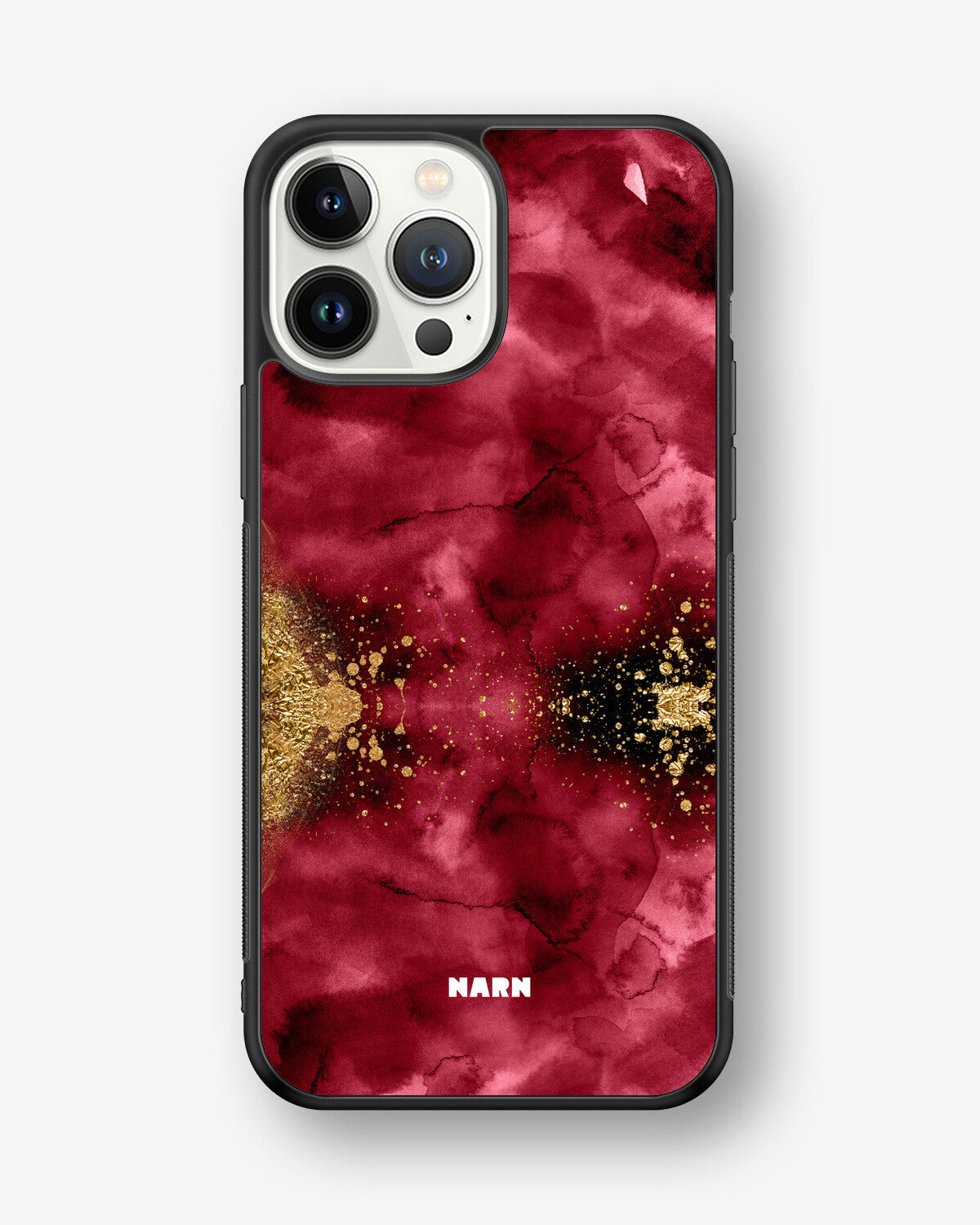 iPhone 13 Pro Max Hard Case – Burgendy Shimmer - View 1