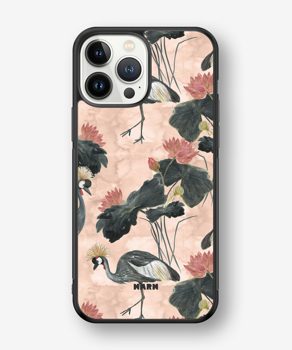 iPhone 13 Pro Max Hard Case – Crowned Bird - View 1
