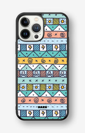 iPhone 13 Pro Max Hard Case – Cute Pattern - View 1